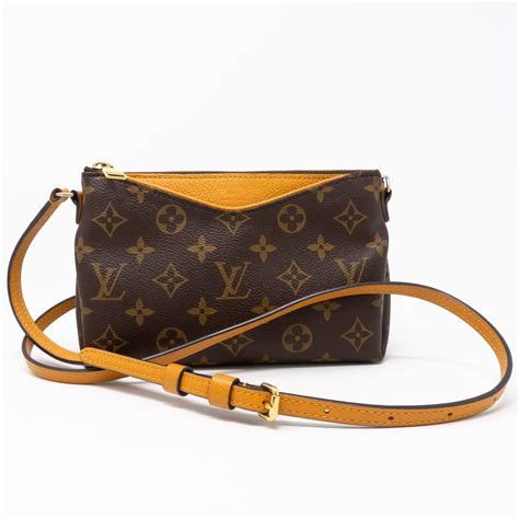 Louis Vuitton – Pallas Crossbody Monogram Safran – Queen 